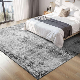 Ompaa boho abstract rug adds contemporary style to bedrooms
