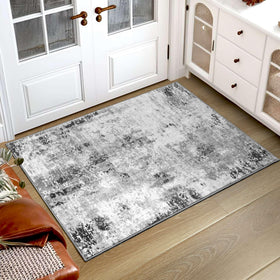 Ompaa durable boho entryway rug stands up to daily use.