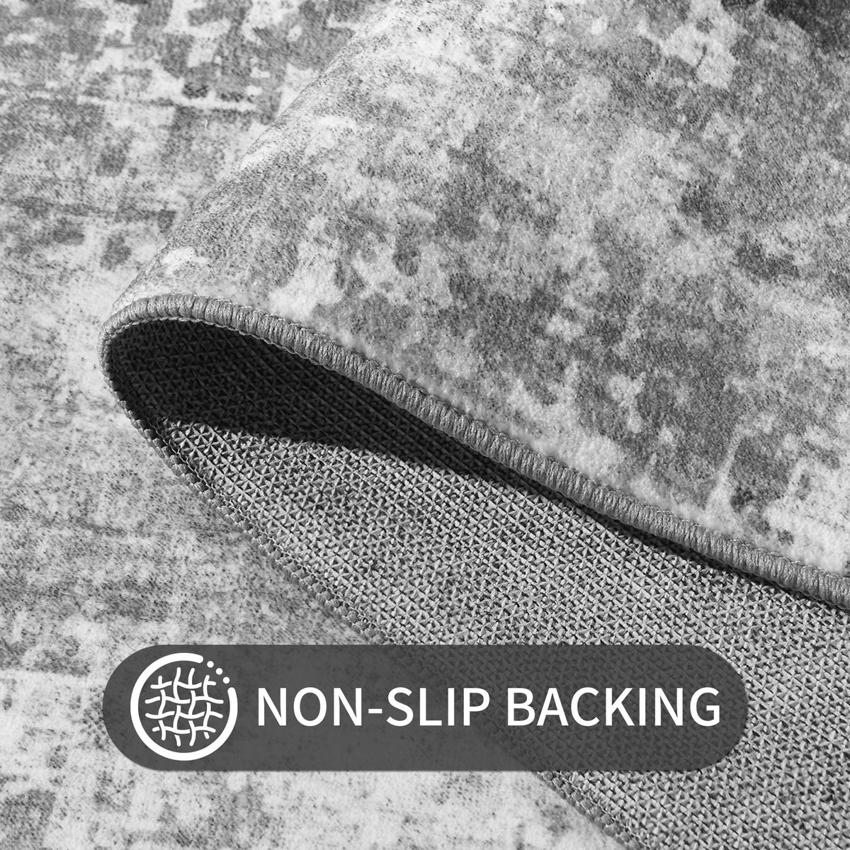 Ompaa versatile indoor rug suits entryways, kitchens, and bedrooms.
