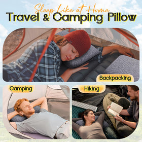 Ideal for car, plane, camping, or home use.
