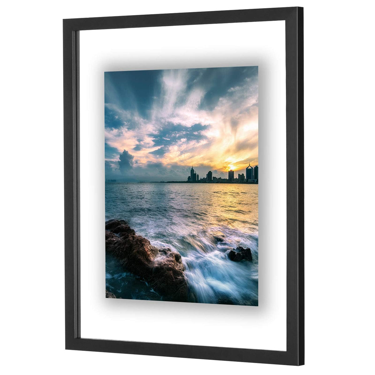 ONE WALL 16x20 front view showing floating effect.