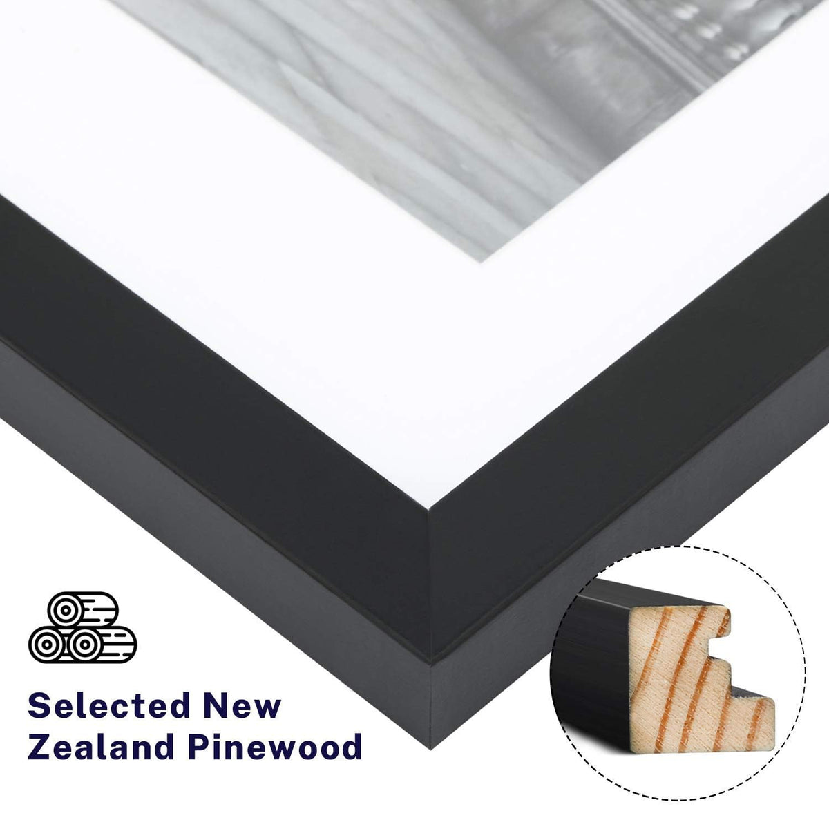 ONE WALL built-in easel supports desktop portrait or landscape