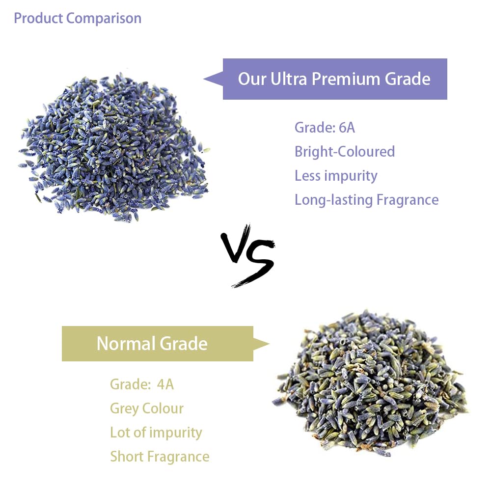 OneDove lavender buds used in pillow filler for soothing home fragrance.