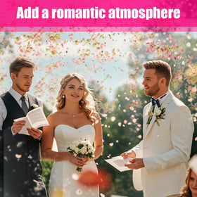 Oning jasmine petals confetti showcases natural fragrance and subtle color on celebrations