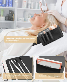 Onism Lash Pillow waterproof PU leather surface cleans easily between clients.