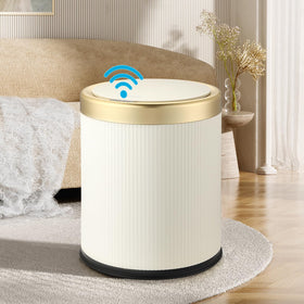onlcuk compact 9.25 x 10.8 inch trash can fits small spaces