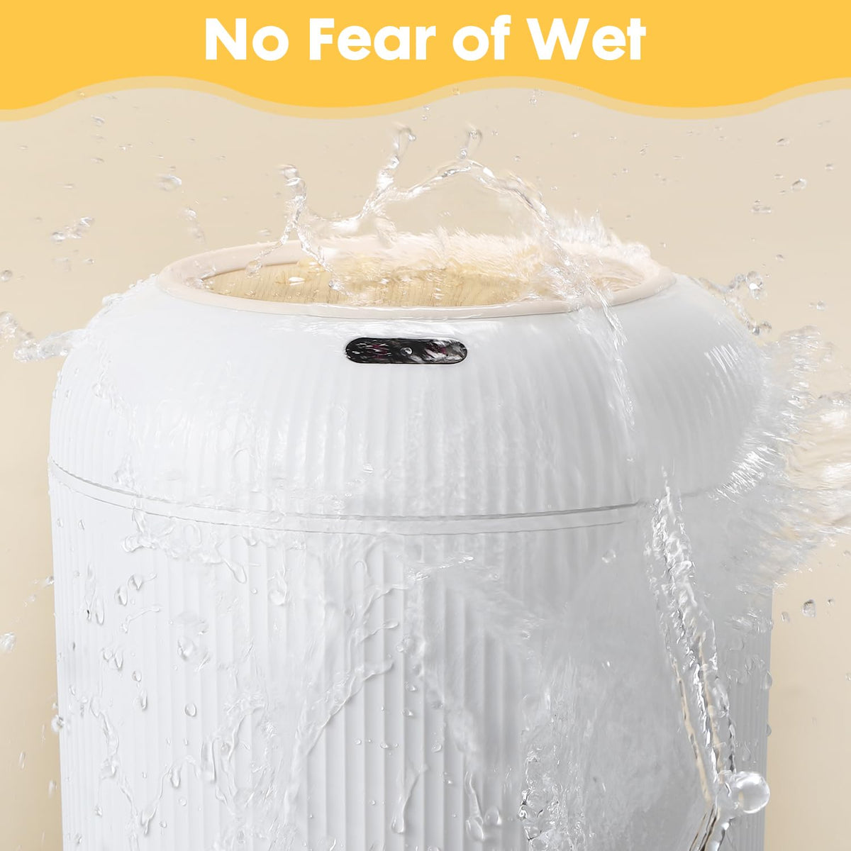 onlcuk durable ABS construction stands up to daily use and damp rooms.
