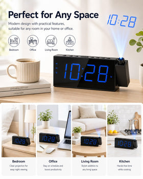 OnLyee easy bedside controls suit bedrooms and dorms.
