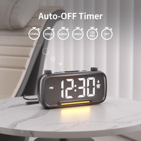 OnLyee snooze function at 9 minutes, a gentle pause before waking.