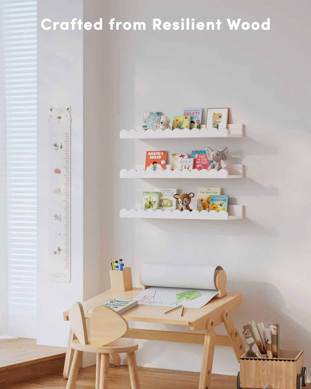 Onlysky space-saving wall-mounted design frees floor space in small rooms.
