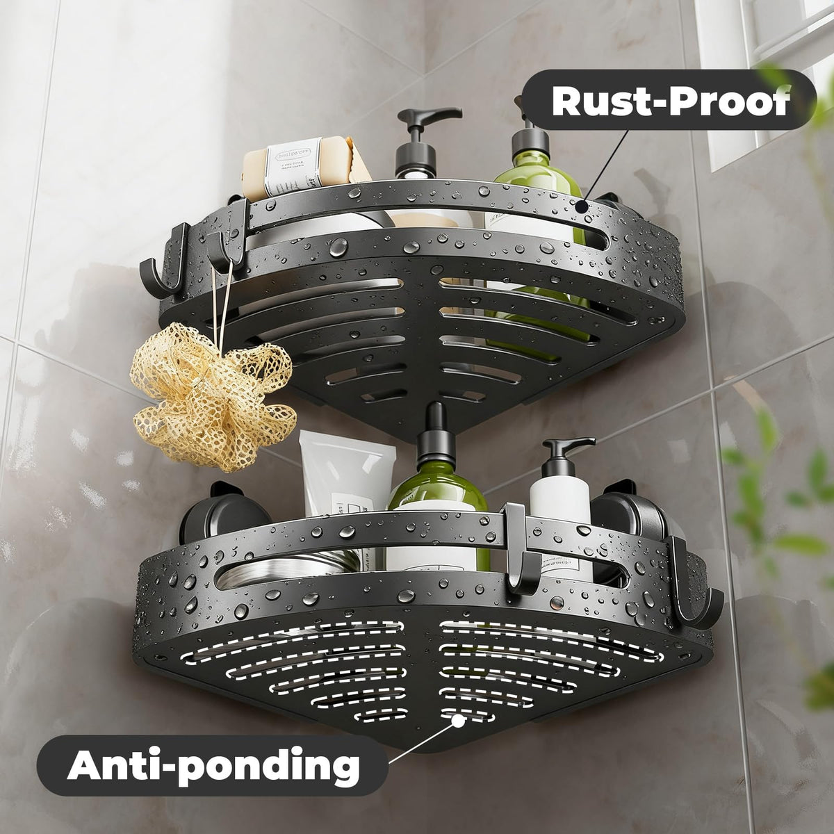ONXE corner rack maximizes unused space with ample capacity