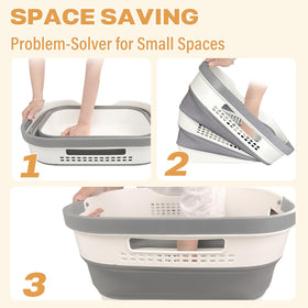OOAMBB versatile collapsible basket for organizing any room efficiently.