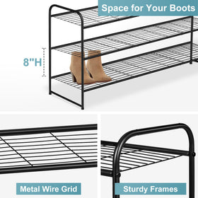 AOODA 6-tier stackable setup option for more shoes
