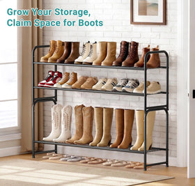AOODA 8-inch tier clearance fits knee-high boots comfortably.