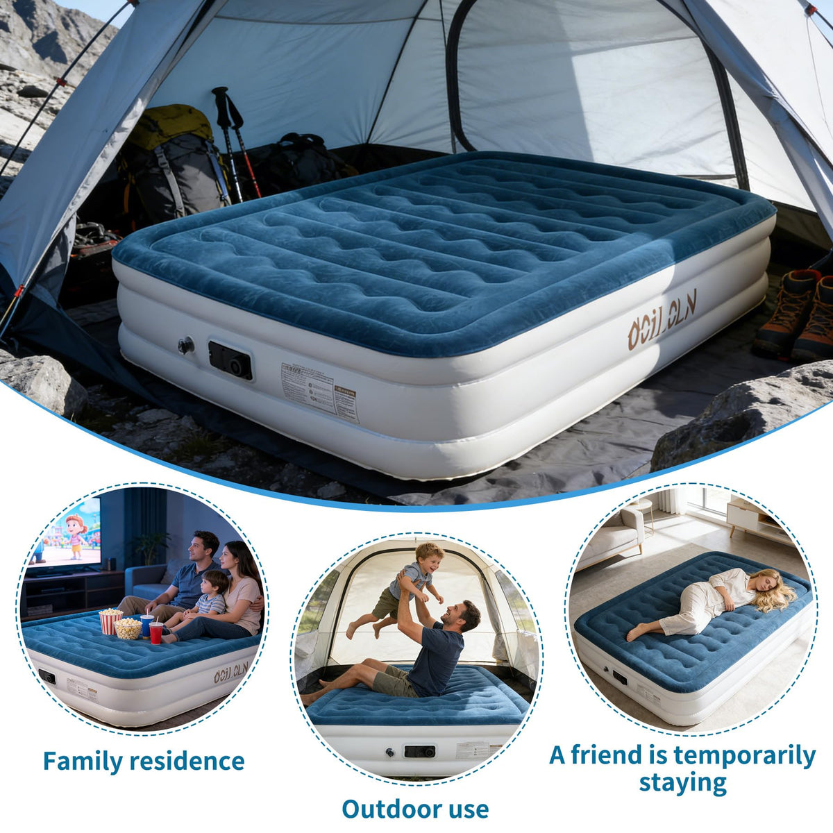 ooiloln flocked surface adds soft, hotel-like comfort