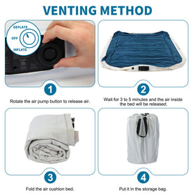 ooiloln lightweight mattress with carry bag for easy travel