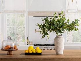 OOIT boho farmhouse vase blends rustic color with a modern silhouette.
