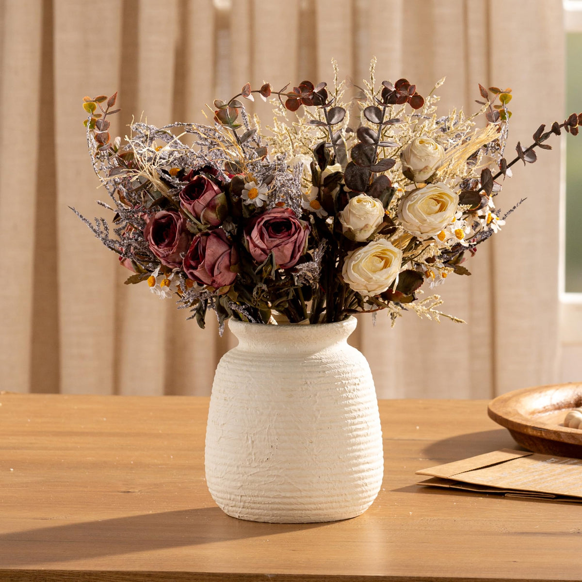 OOIT vase on a dining table setup shows stylish home accent