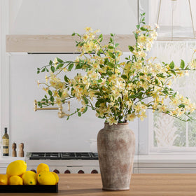 OOIT ceramic vase on table decor, fits modern farmhouse spaces.