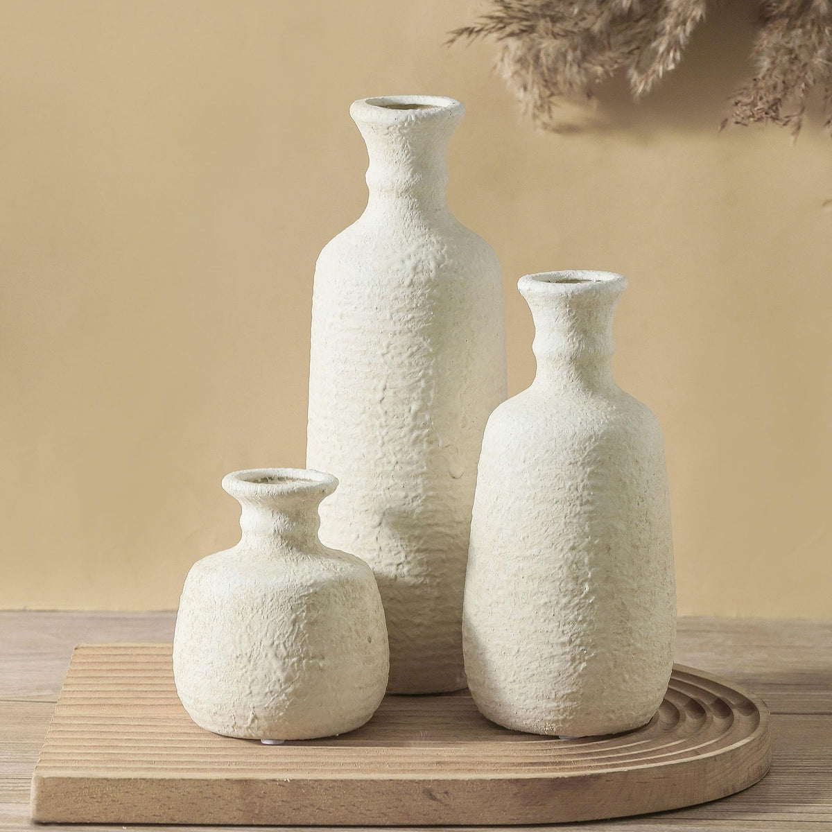 OOIT versatile trio ready for fresh stems or artificial arrangements