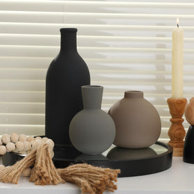 ooit gift-ready ceramic vase set 3 ideal for housewarmings