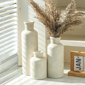 OOIT vases offer modern rustic charm for kitchen or dining area.