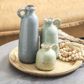 ooit dining-table-centerpiece-vases — elevate table decor with natural textures