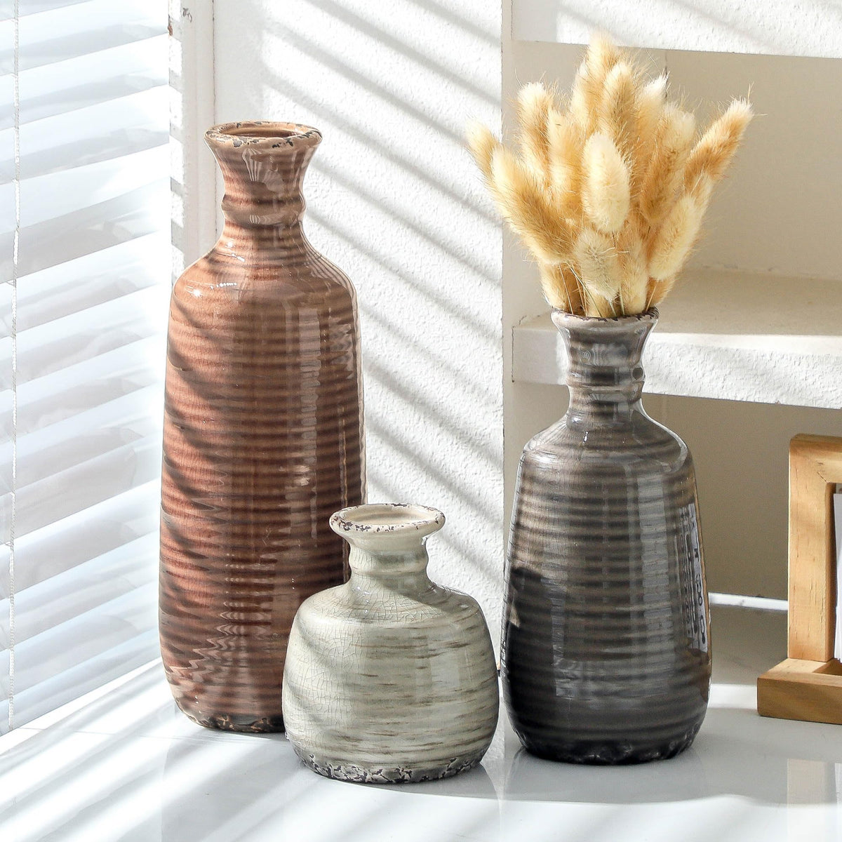 ooit floor display vase set for entryway decor.