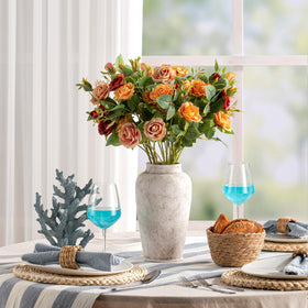 OOIT 11-inch vase featuring a waterproof interior coating for direct water use.