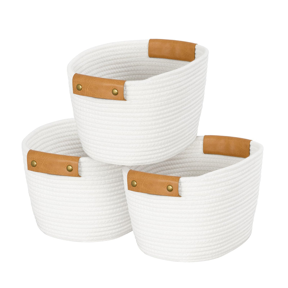 OOOK storage basket set front view, ideal for organizing toys on shelves