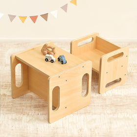 OOOK Montessori set grows with your child from 1 to 3 years