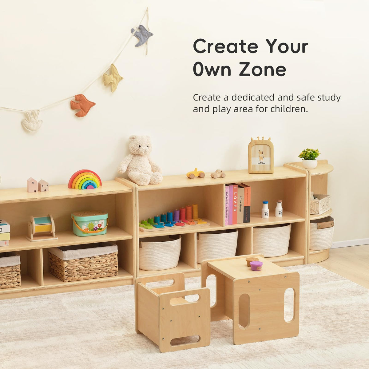 OOOK rounded edges promote kid safety during activities