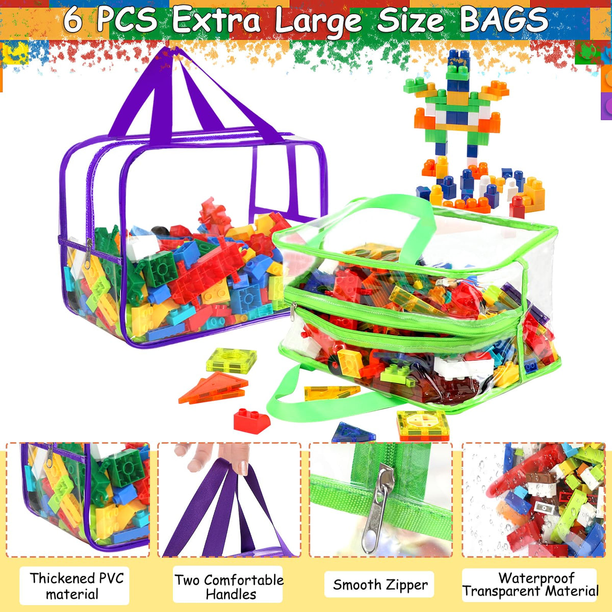 OPELETNNT travel organizer bags are waterproof and easy to wipe clean after trips.