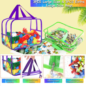 OPELETNNT waterproof zippered organizers ideal for travel and on-the-go toy storage.