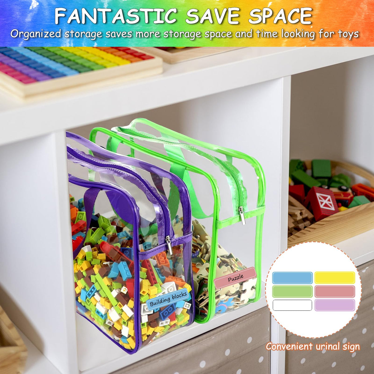 OPELETNNT stackable design saves space in drawers, shelves, and closets.
