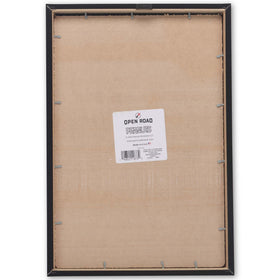 Open Road Brands framed wood wall art closeup of Snoopy for timeless charm.