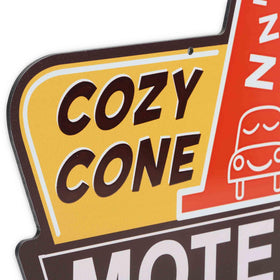 Open Road Brands USA-made Cozy Cone Motel sign delivers high-quality craftsmanship.