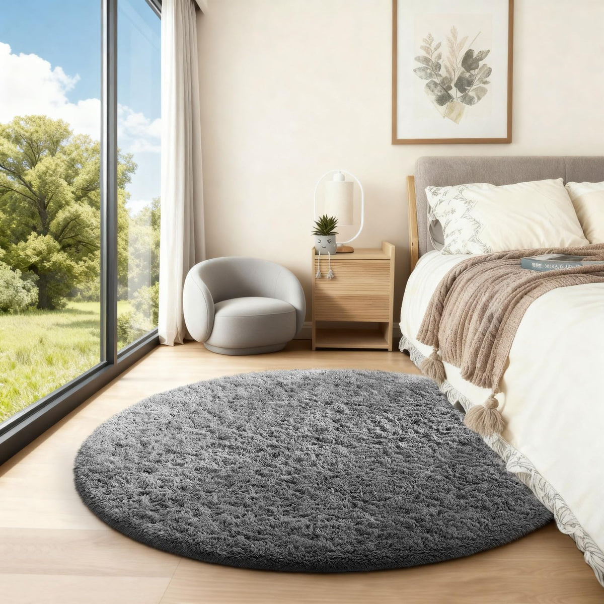 Ophanie baby nursery scene emphasizes safe plush surface for tummy time