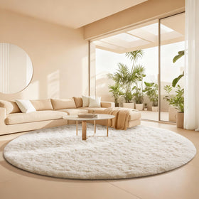 Ophanie hygge-style layering rug for warm minimalist decor.