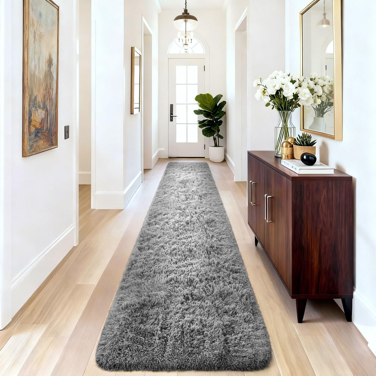 Ophanie kids playroom rug creating soft play area and tummy-time friendly floor