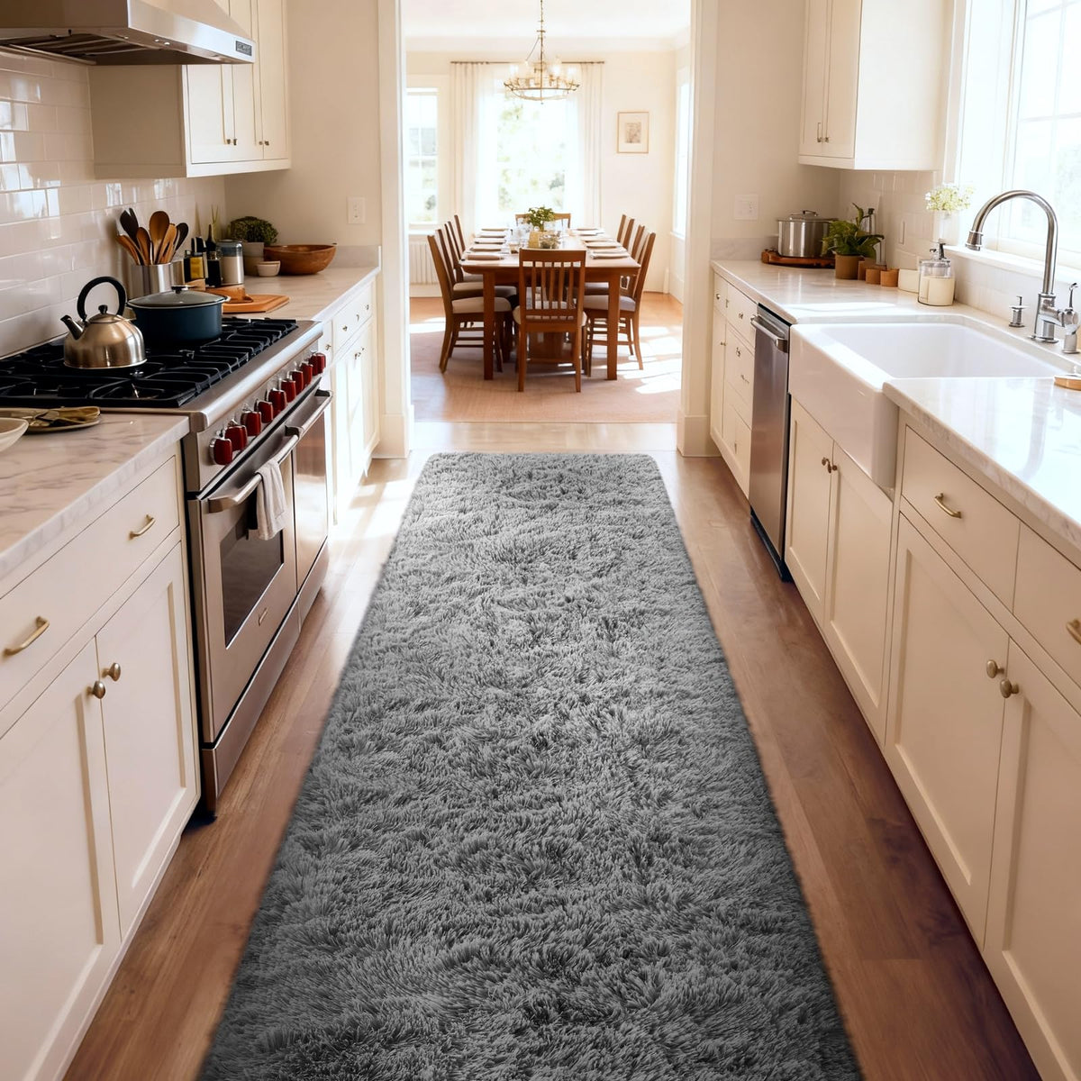 Ophanie layered rug for hygge-inspired spaces adding warmth and texture