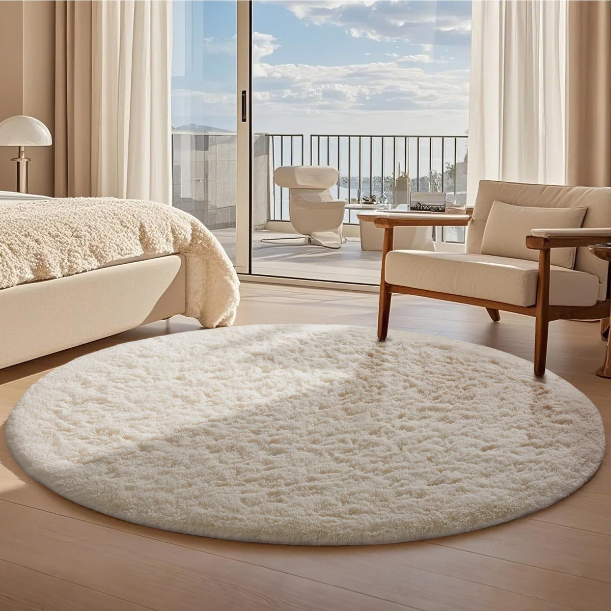 Ophanie soft texture area rug suitable for living room.