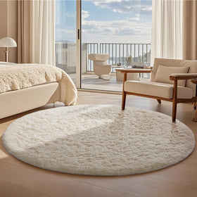 Ophanie soft texture area rug suitable for living room.