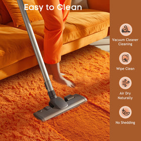 Ophanie playroom rug adds warmth and reduces noise.