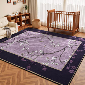 Opreine closeup-weave-detail-rug shows tight weave for durability and easy cleaning