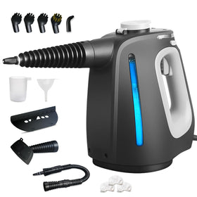 Opstrava steam cleaner quickly heats and releases strong steam for fast surface cleaning