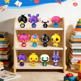 Optiacan Freddy's figures feature varied expressions reflecting game scenes.