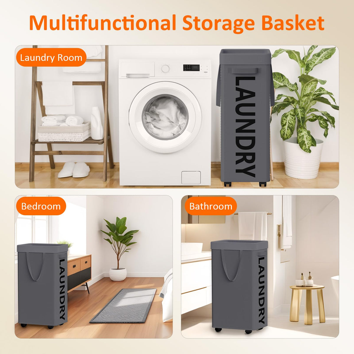 Foldable design saves space when not in use.