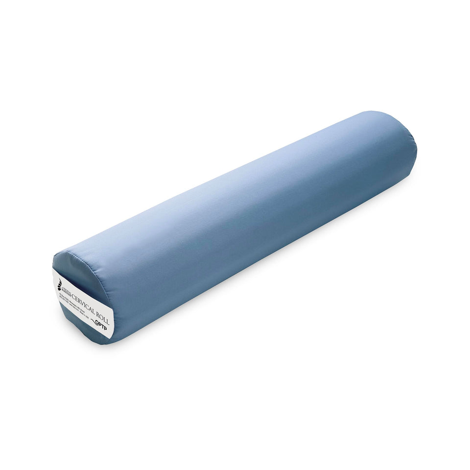 OPTP The Original McKenzie Cervical Roll side view supports neck during sleep.
