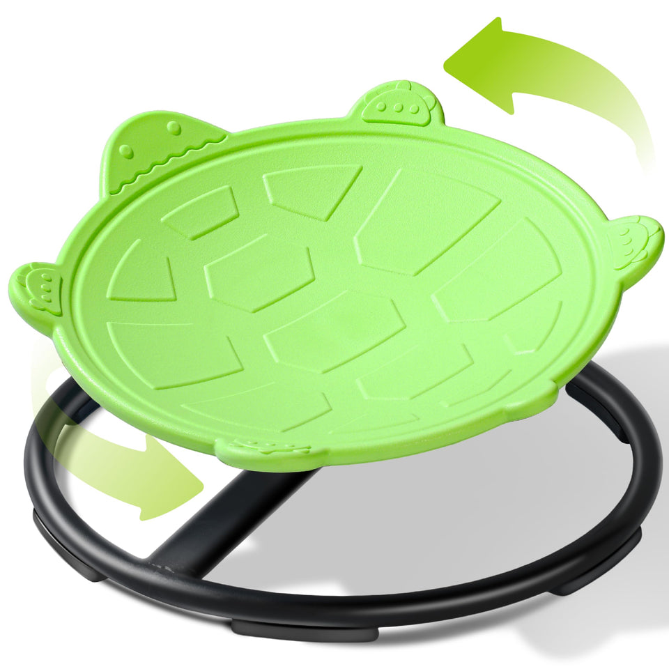 Oranmew Turtle Spinning Chair 360-spin enhances focused sensory play and calm movement.